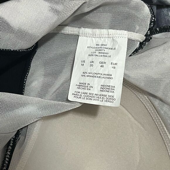 Swim Solutions One Piece Swimsuit, 18 - Picture 7 of 9